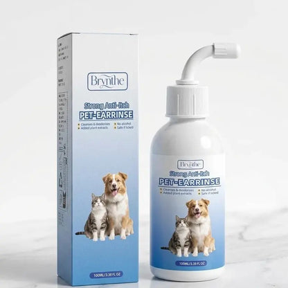 Gentle and Odorless Ear Cleanser for Dogs and Cats