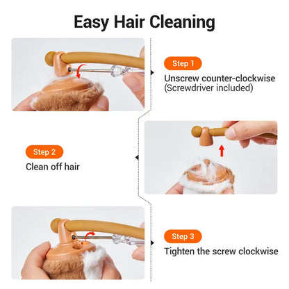 Potaroma Plush Mouse Interactive Cat Toy - Automatic Motion-Activated Electric Device, Rechargeable for Indoor Cats and Kittens