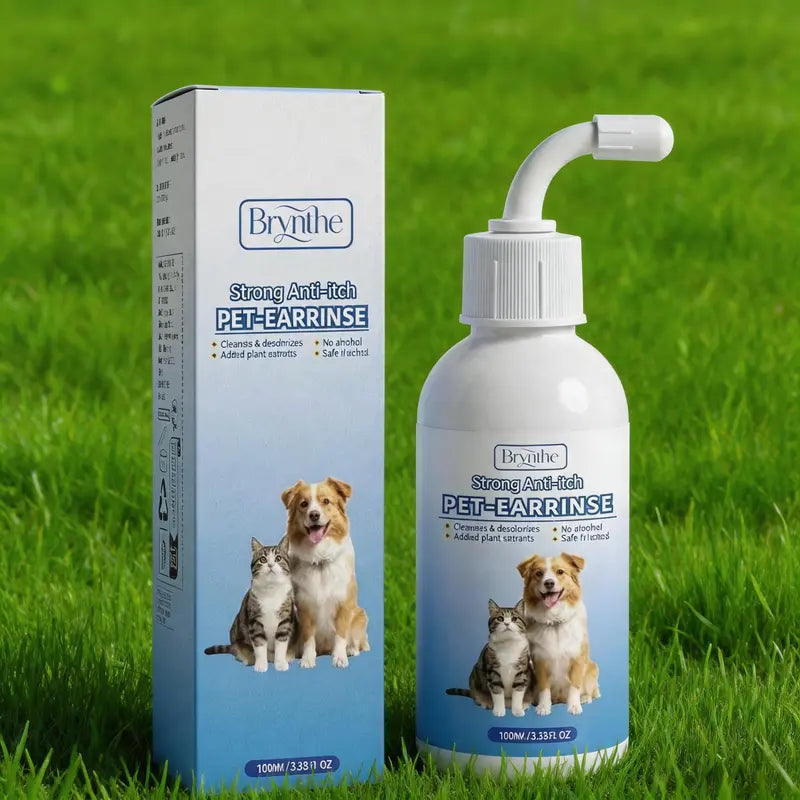 Gentle and Odorless Ear Cleanser for Dogs and Cats